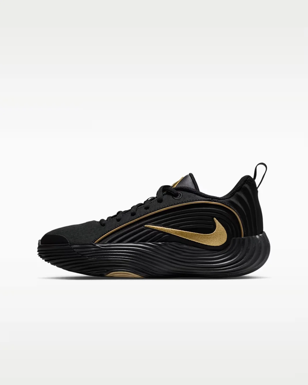 Кроссовки подростковые Nike Giannis Immortality 5, черный/золотой