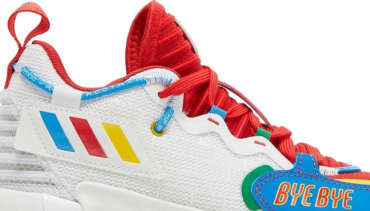 Кроссовки Adidas LEGO x Dame 7 EXTPLY Big Kid 'Bye Bye', многоцветный — фото 3