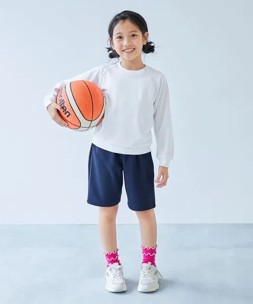 Детская футболка с коротким рукавом, хлопковая, модель School Gym Top, devirock, White — фото 3