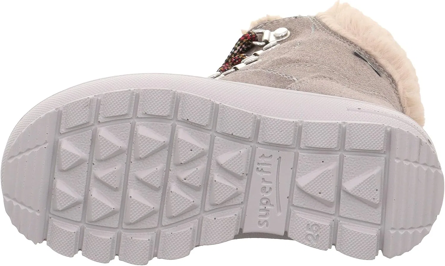 Детские ботинки для девочек утепленные с мембраной Gore-tex Flavia Superfit, Grey — фото 4