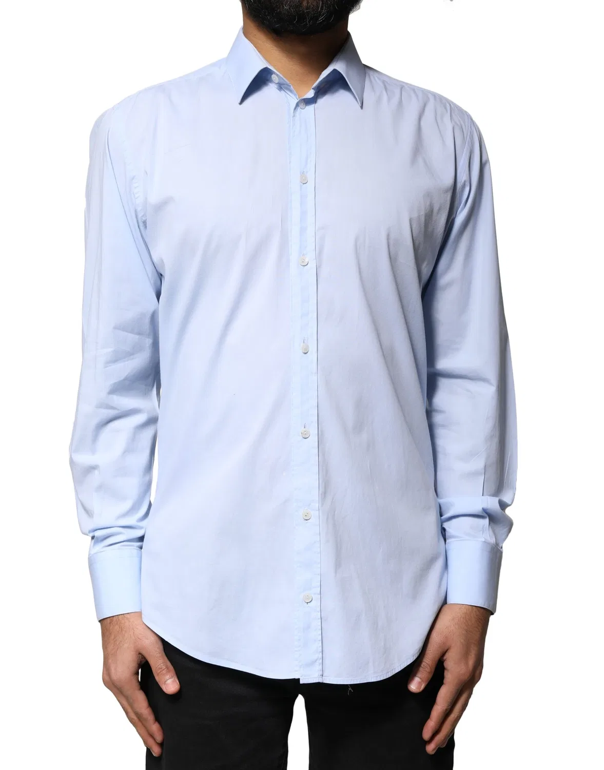 Мужская рубашка с длинным рукавом MARTINI Dolce & Gabbana, Light Blue