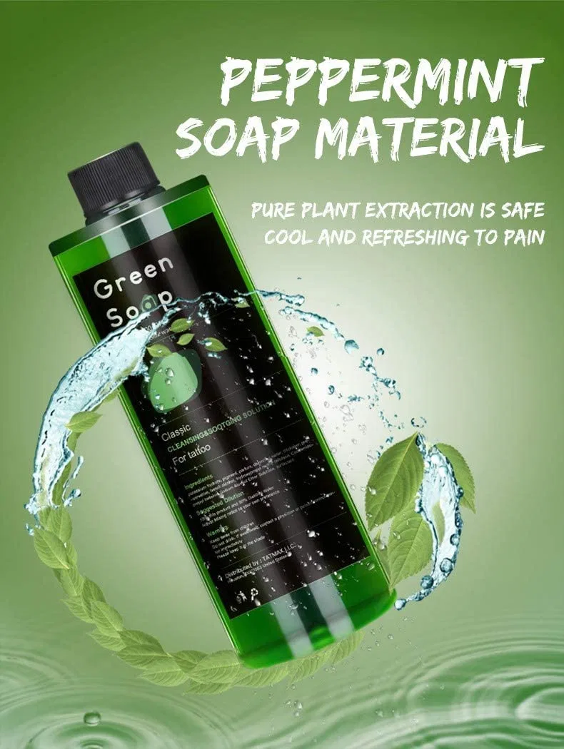 Гель для душа Green Soap Prep Wash, Dragon Art, 500 мл — фото 2