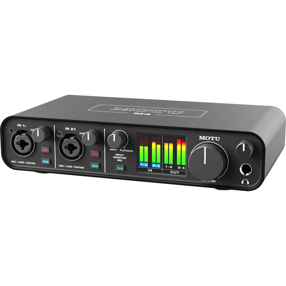 

Аудио-MIDI-интерфейс MOTU M4 USB-C