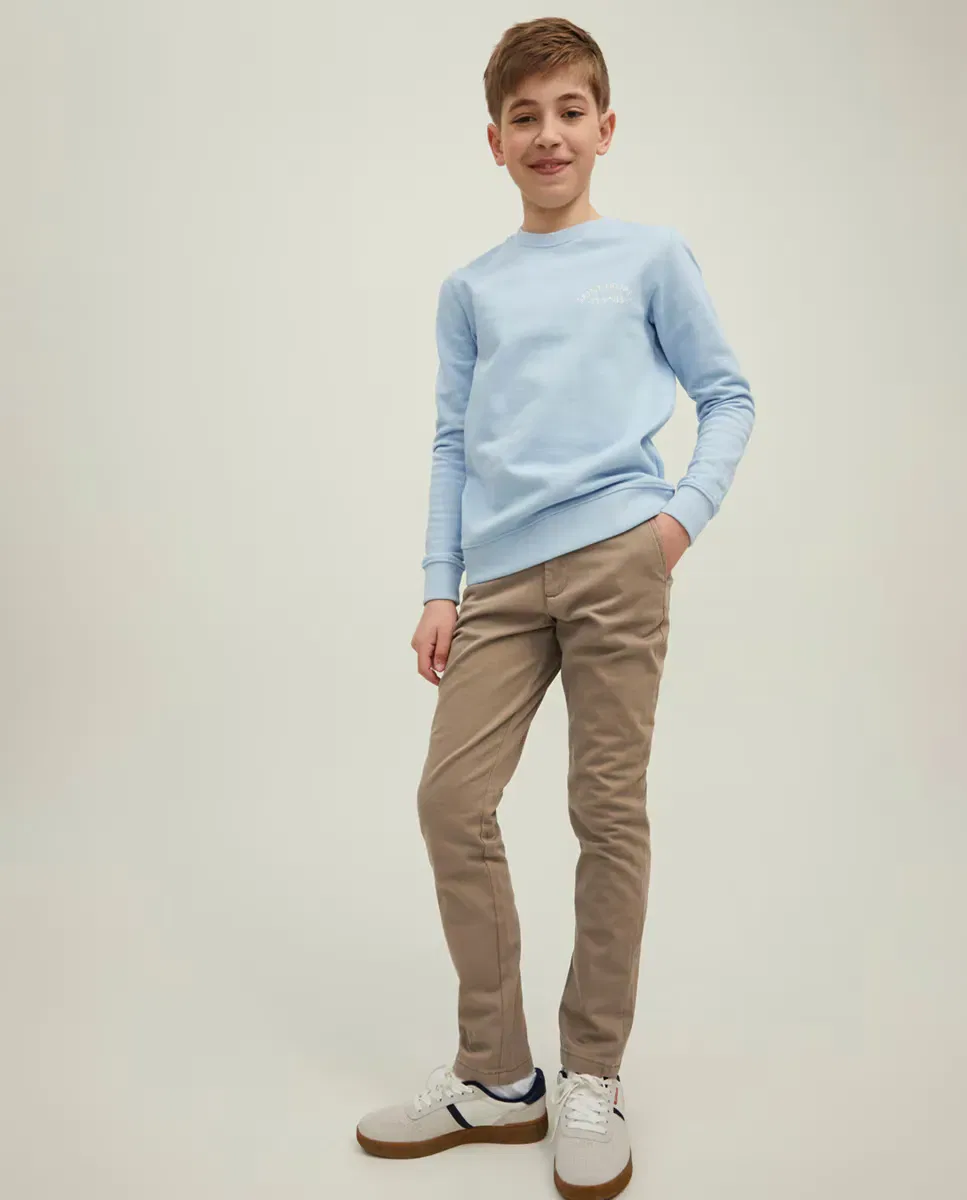 Детские брюки чинос для мальчиков хлопковые Classic Jack & Jones, Beige
