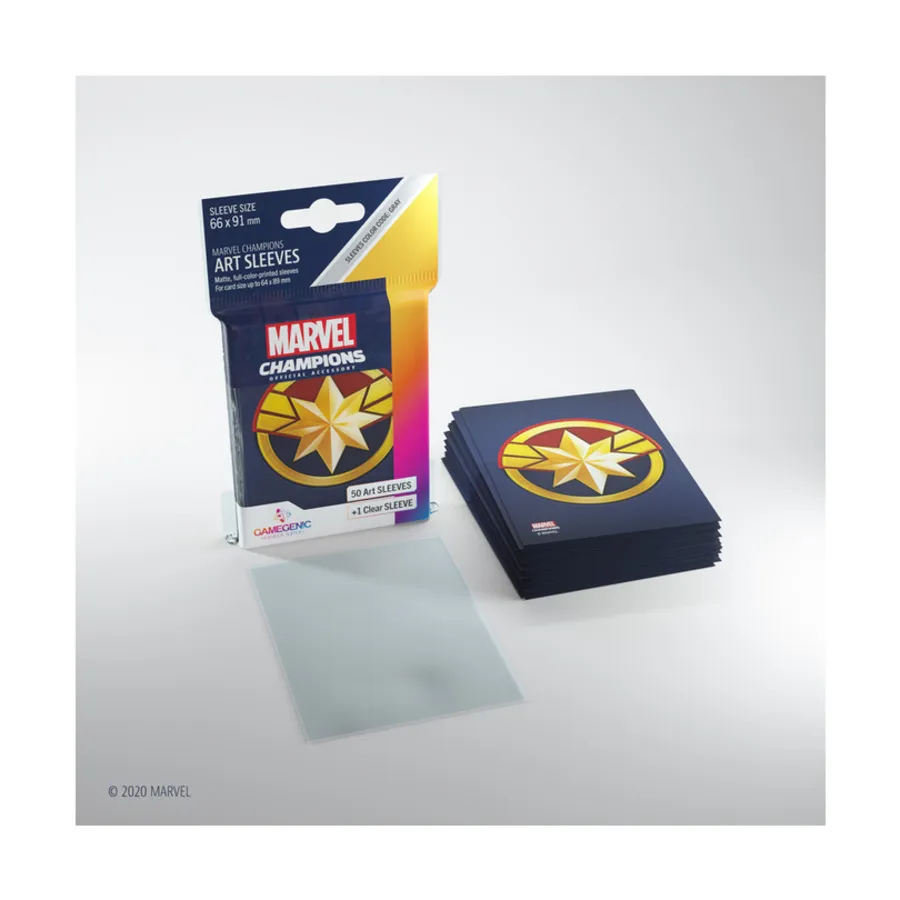 

Капитан Марвел (51), Art Sleeves - Marvel Champions (GameGenic)