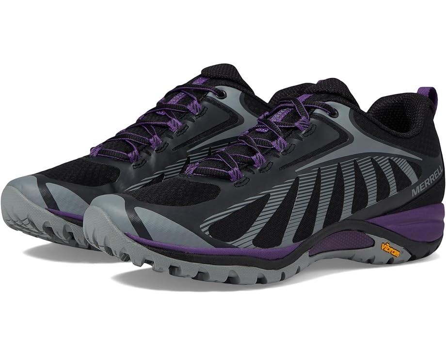 

Походная обувь Merrell Siren Edge 3, цвет Black/Acai