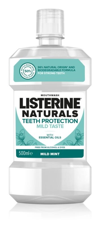 

Жидкость для полоскания рта Listerine Naturals Teeth Protection