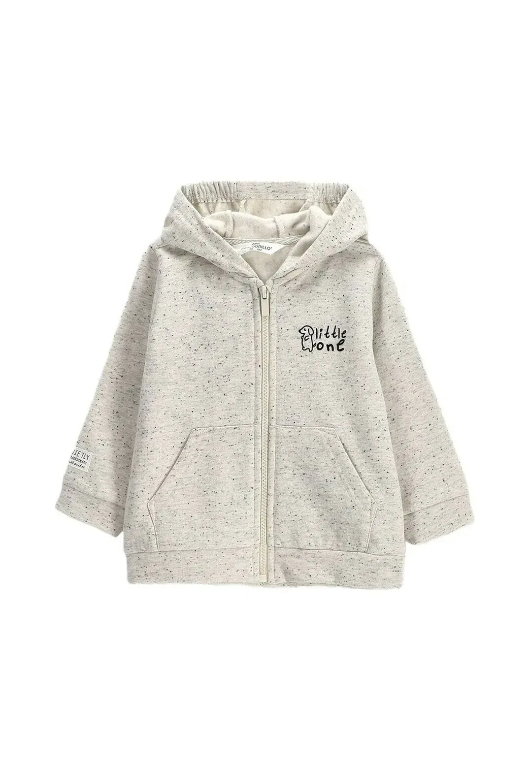 Толстовка унисекс на молнии Coccodrillo, Grey