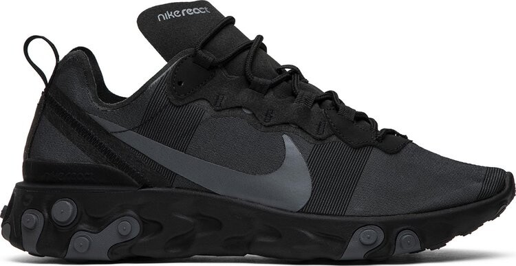 

Кроссовки Nike React Element 55 'Triple Black', черный