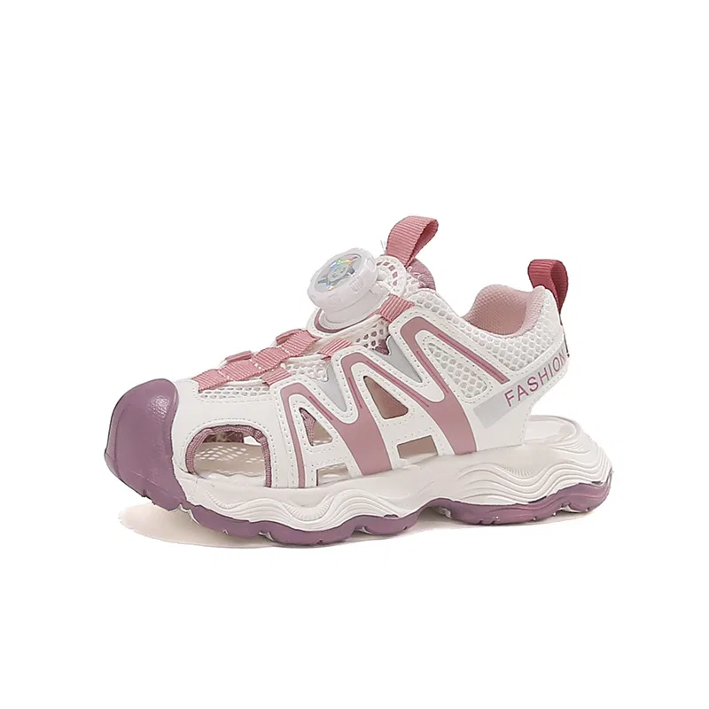 Детские сандалии из сетки и экокожи VENICEW, Purple