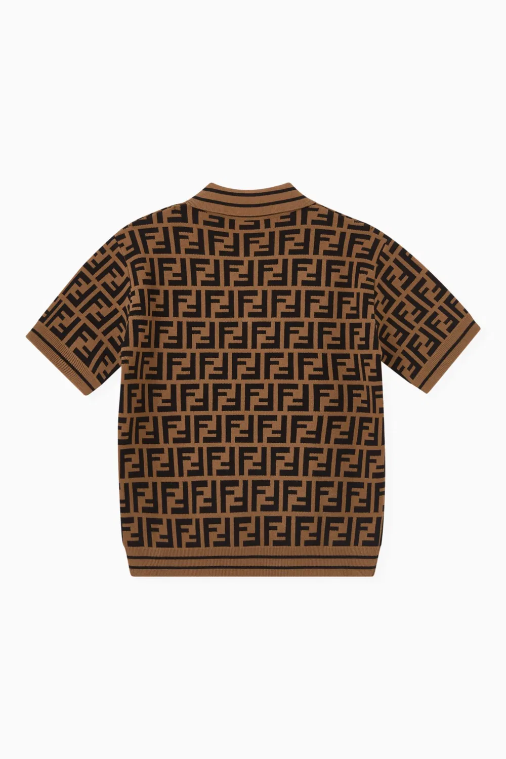 Поло с логотипом Fendi — фото 2