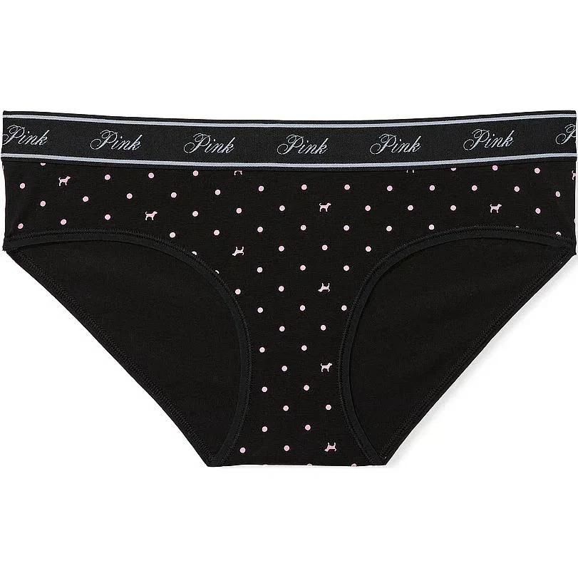 Трусы женские, хлопковые, Victoria's Secret, Black