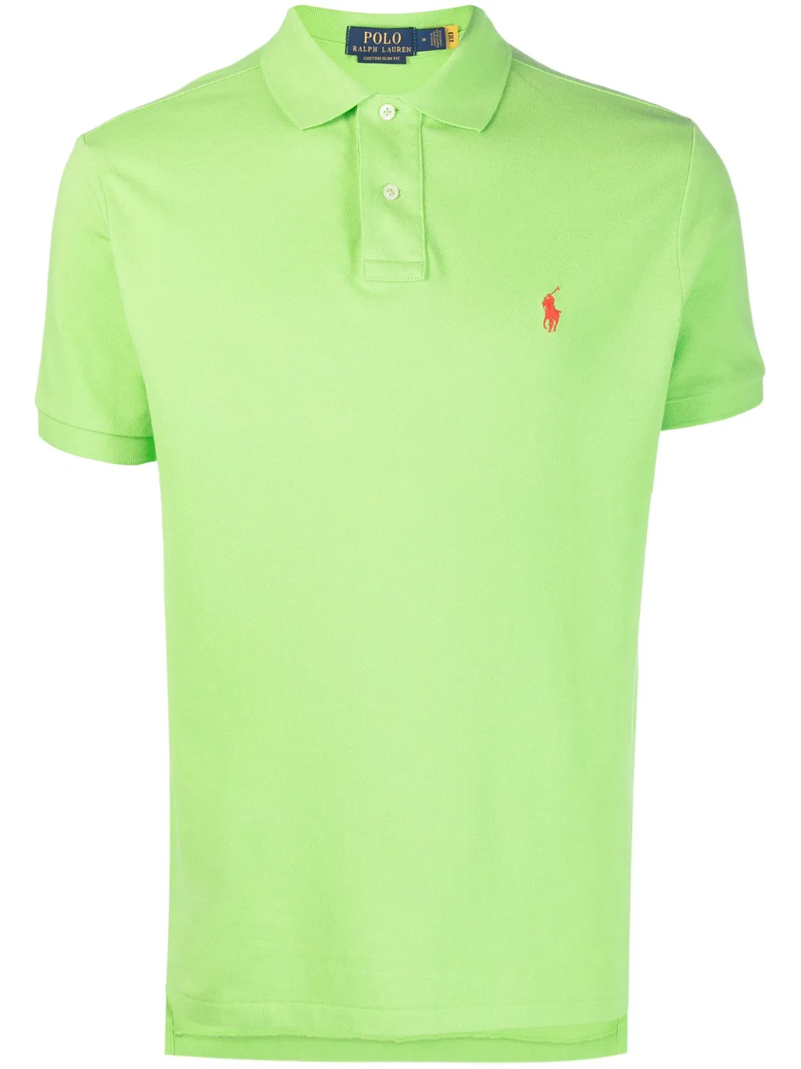 Поло-рубашка из хлопка с эмблемой Polo Ralph Lauren, яблочно-зеленый