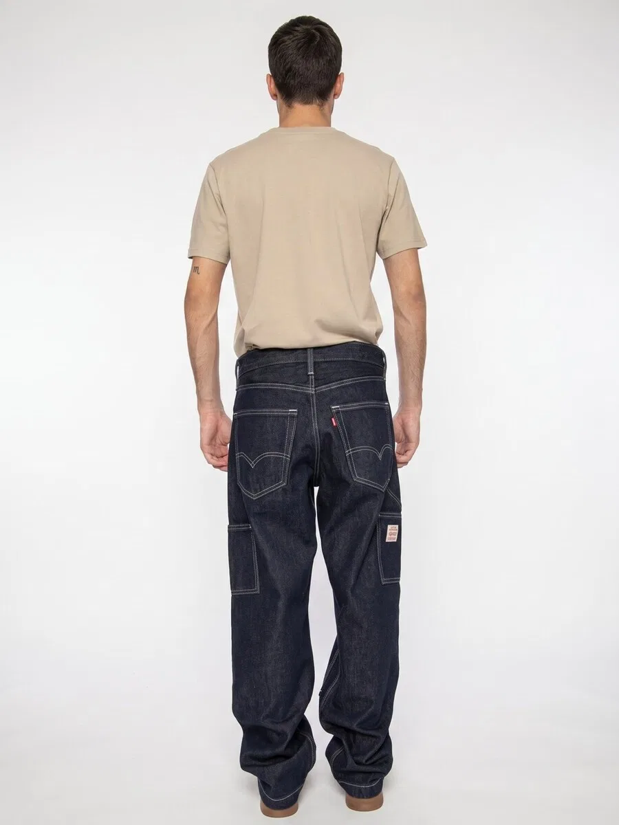 Джинсы LEVI'S Baggy Jeans в синем цвете — фото 4