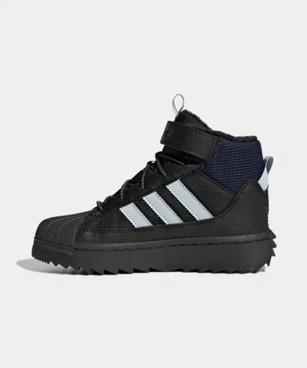 Ботинки Superstar Winter Trek Kids, Adidas, черный — фото 2