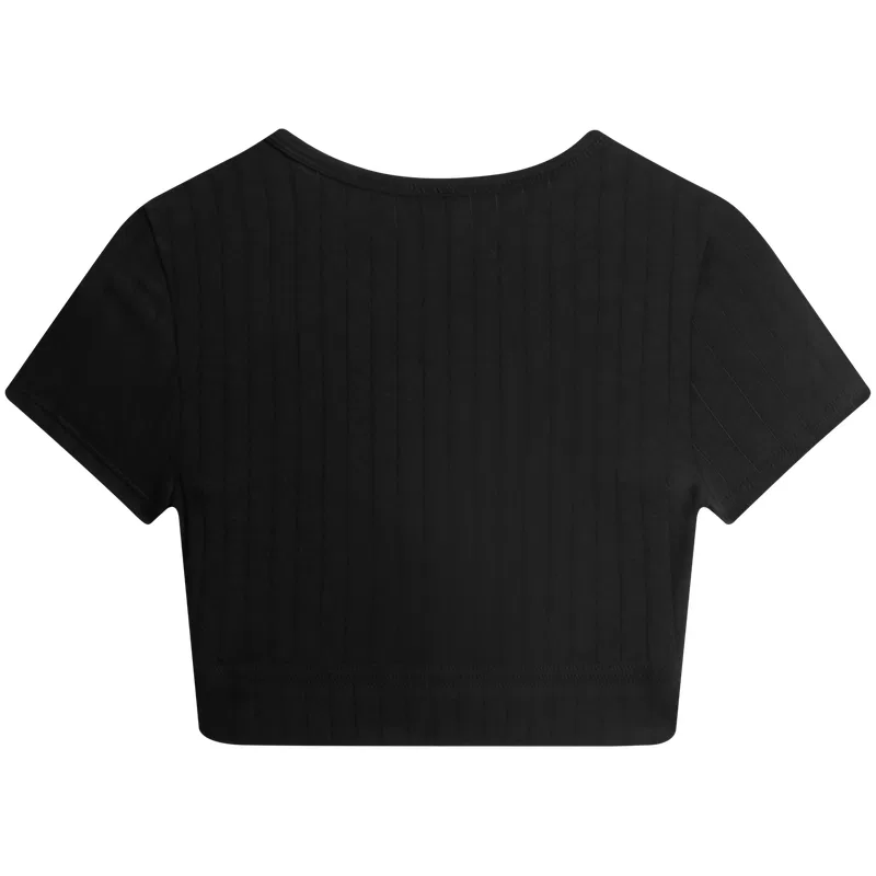 Женский бюстгальтер с регулируемыми бретелями Vintage Resistance Band Bra Calvin Klein, Space Black — фото 4
