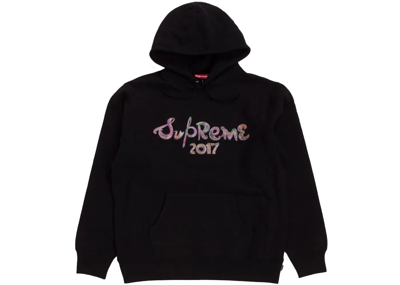 Мужская худи с принтом Supreme Hoodie, Black