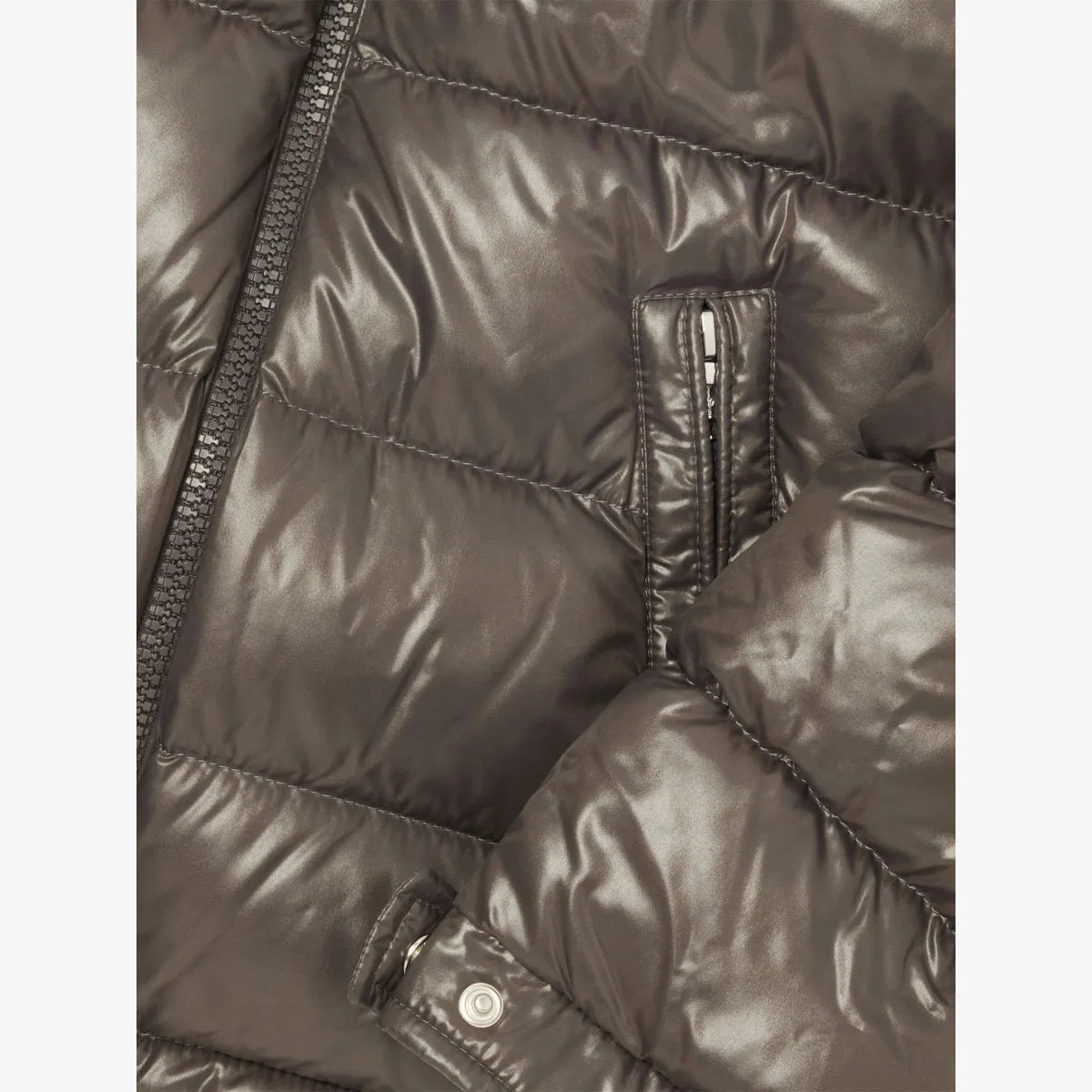Пуховая нейлоновая куртка Maya с капюшоном, возраст 4-14 лет Moncler — фото 2
