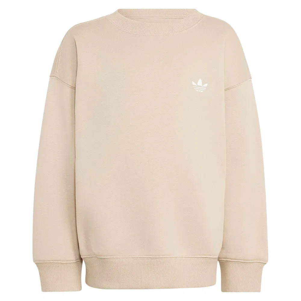 Комплект из брюк и толстовки Adidas Originals, бежевый — фото 3