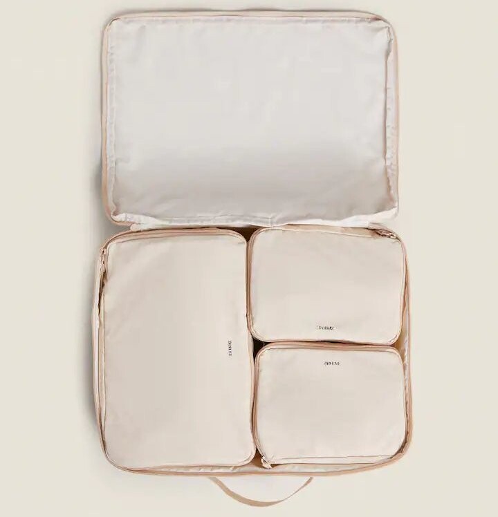 

Органайзер дорожный Zara Home Toiletry Bags, светло-розовый