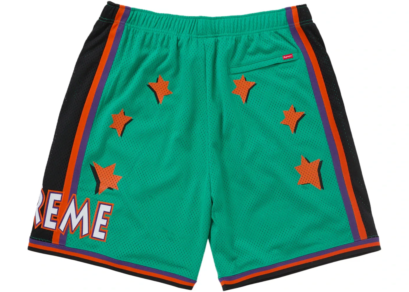 Мужские шорты баскетбольные с принтом All Star Short SS25 Supreme, Green — фото 3