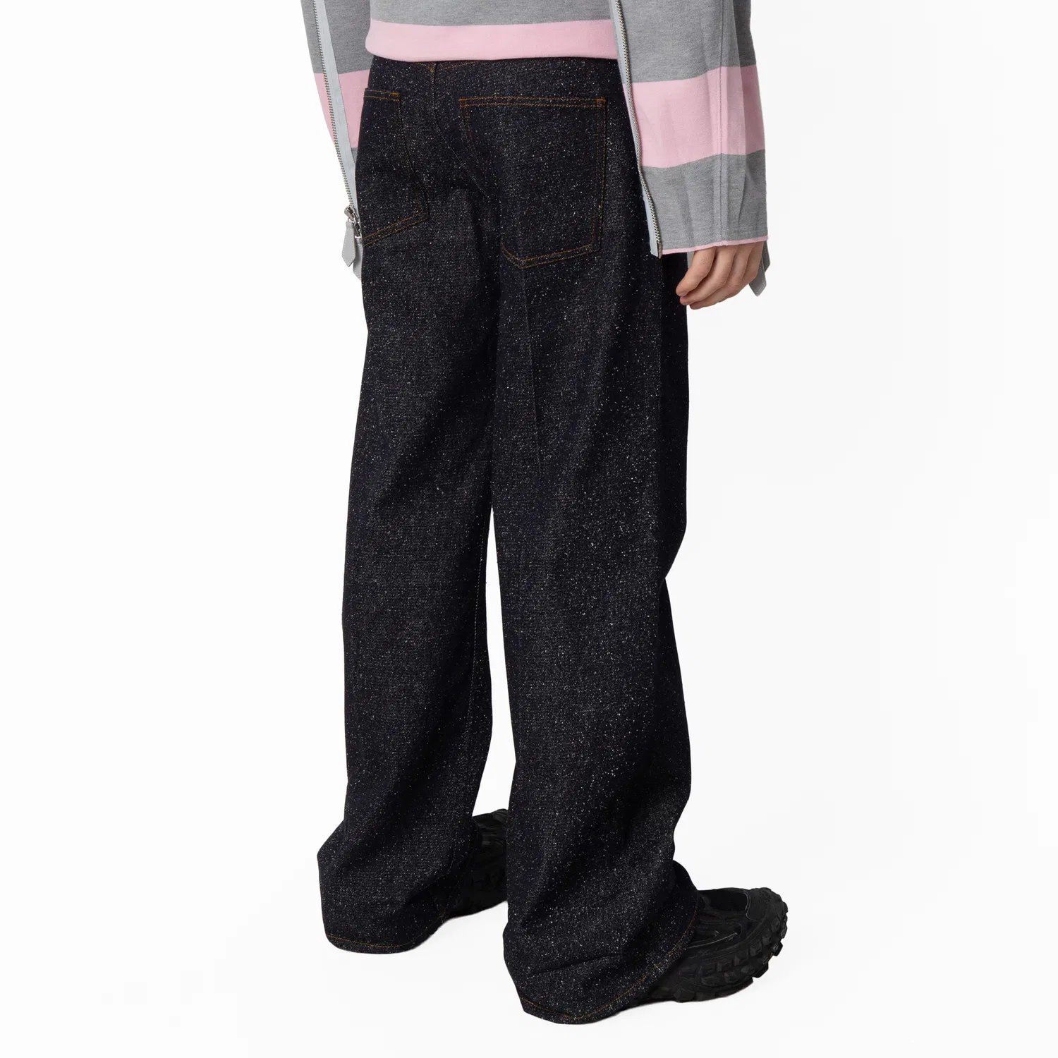 Джинсы классические пятикарманные Regular Fit Denim Jeans Burberry, Indigo — фото 3