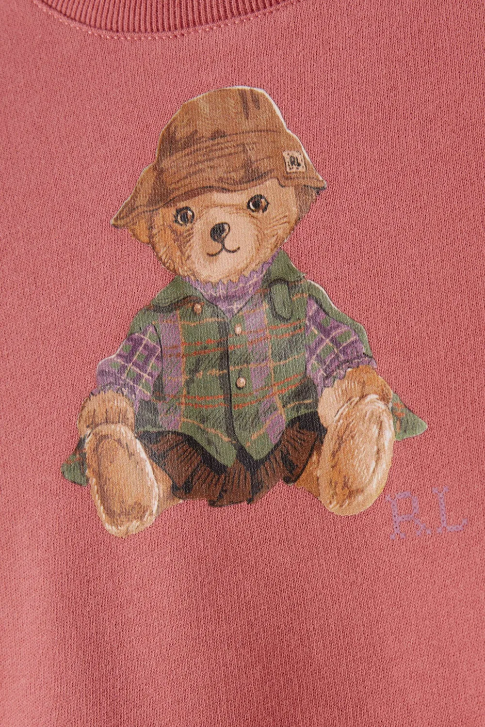 Свитшот из флиса с принтом Polo Bear Polo Ralph Lauren — фото 3