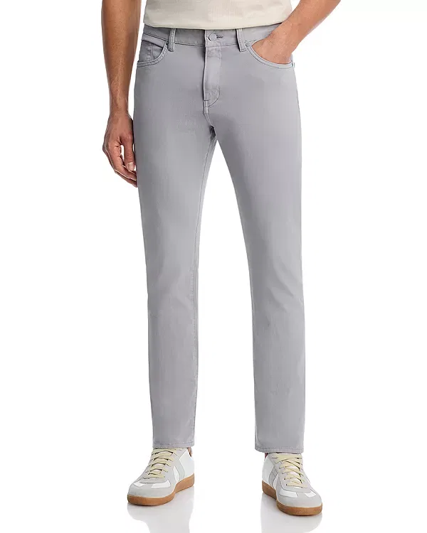 Мужские джинсы slim fit H-Delaware Boss, серебристый
