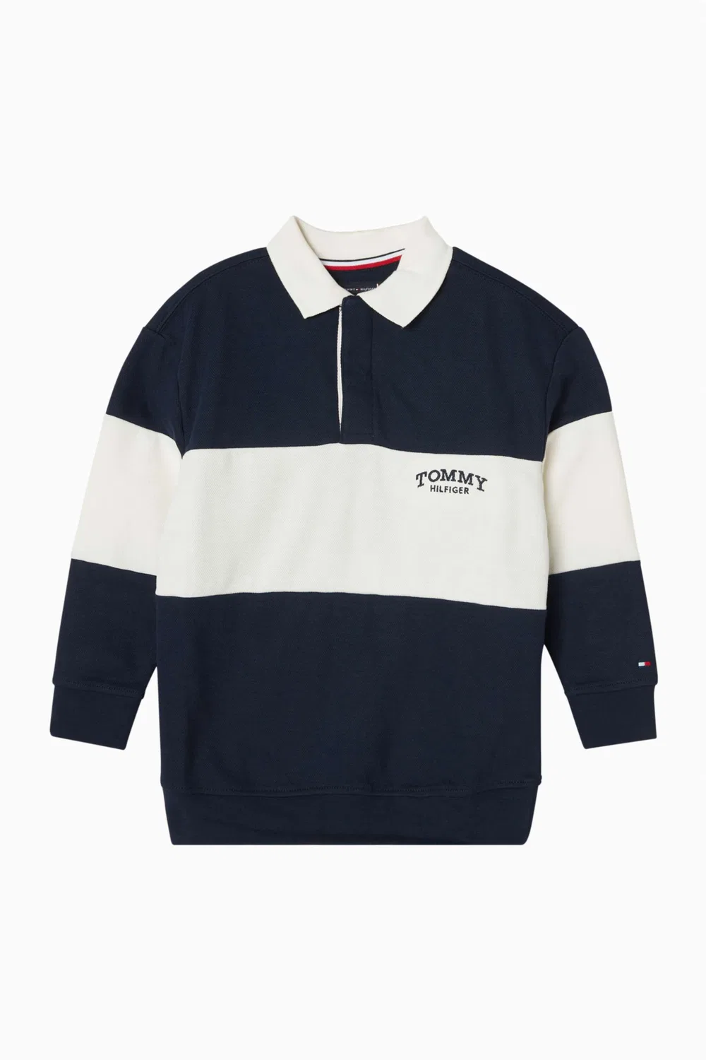 Футболка поло с цветными блоками Tommy Hilfiger
