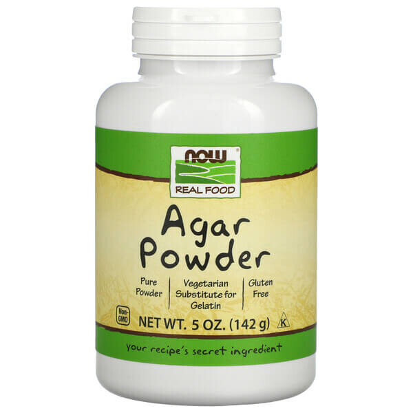 

Порошок агар NOW Foods, 142 г