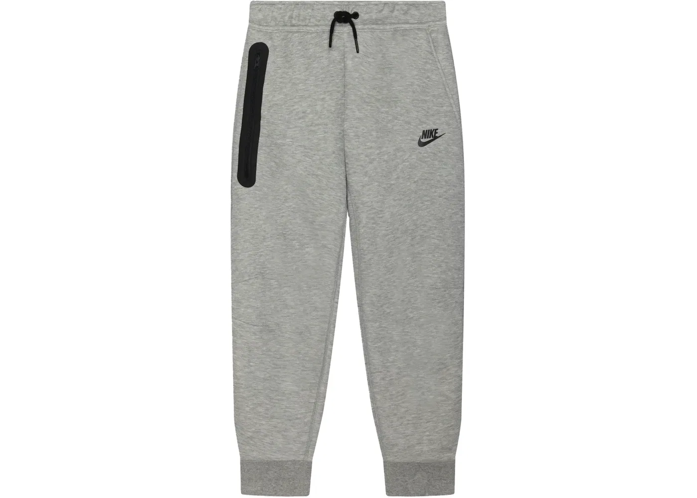 Детские спортивные штаны из флиса Tech Fleece Nike, Dark Grey Heather/Black/Black
