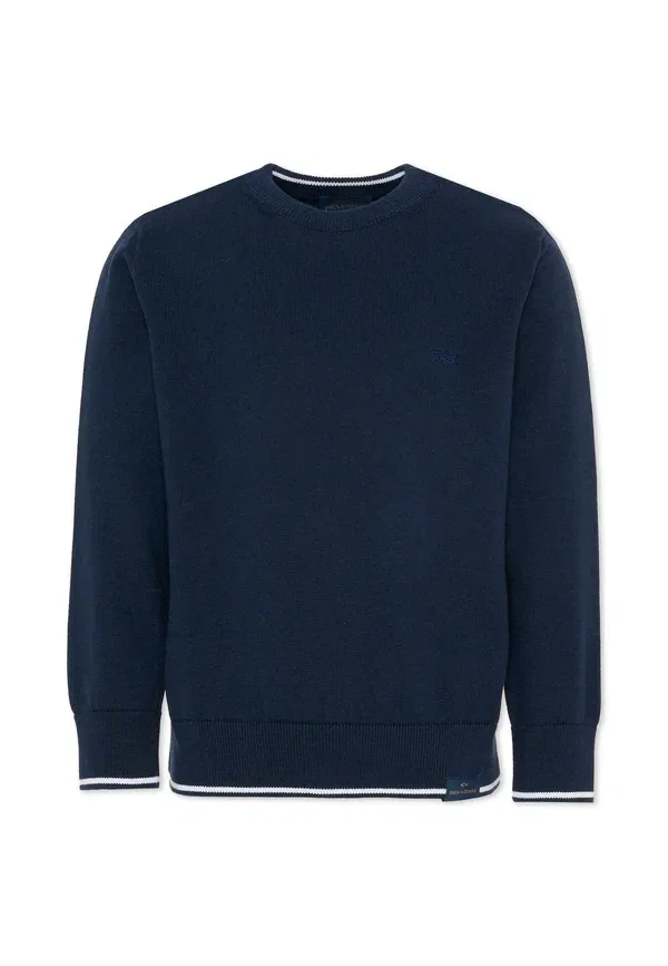 Джемпер хлопковый Maglione Paul & Shark, синий
