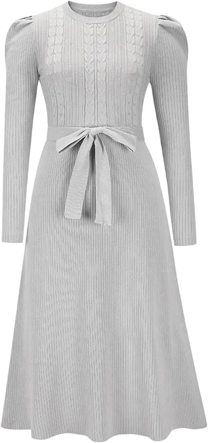 Женское платье A-line с кружевной шнуровкой, Gray