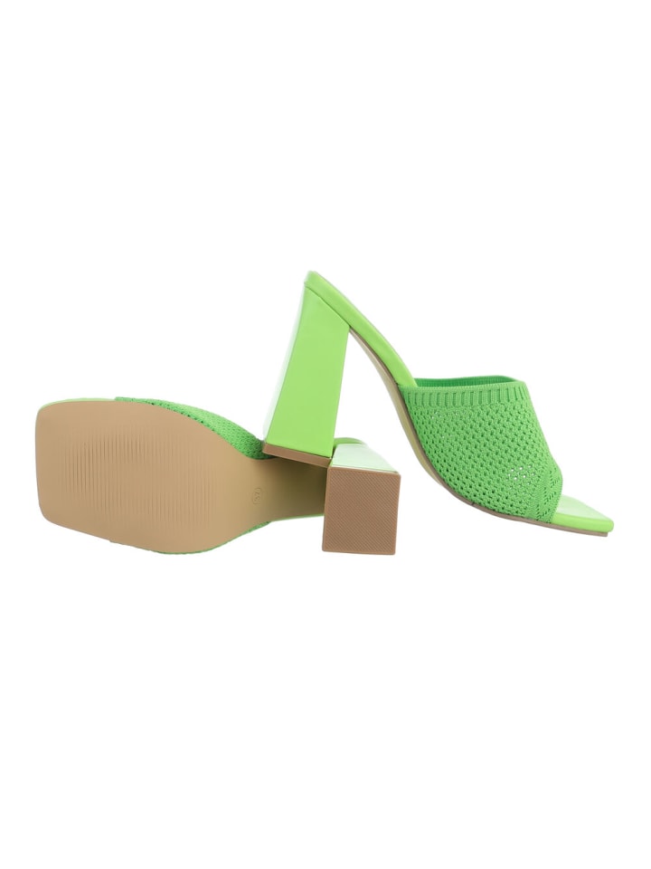 Высокие босоножки Ital-Design High-Heel Sandalette, цвет Neongrün — фото 2