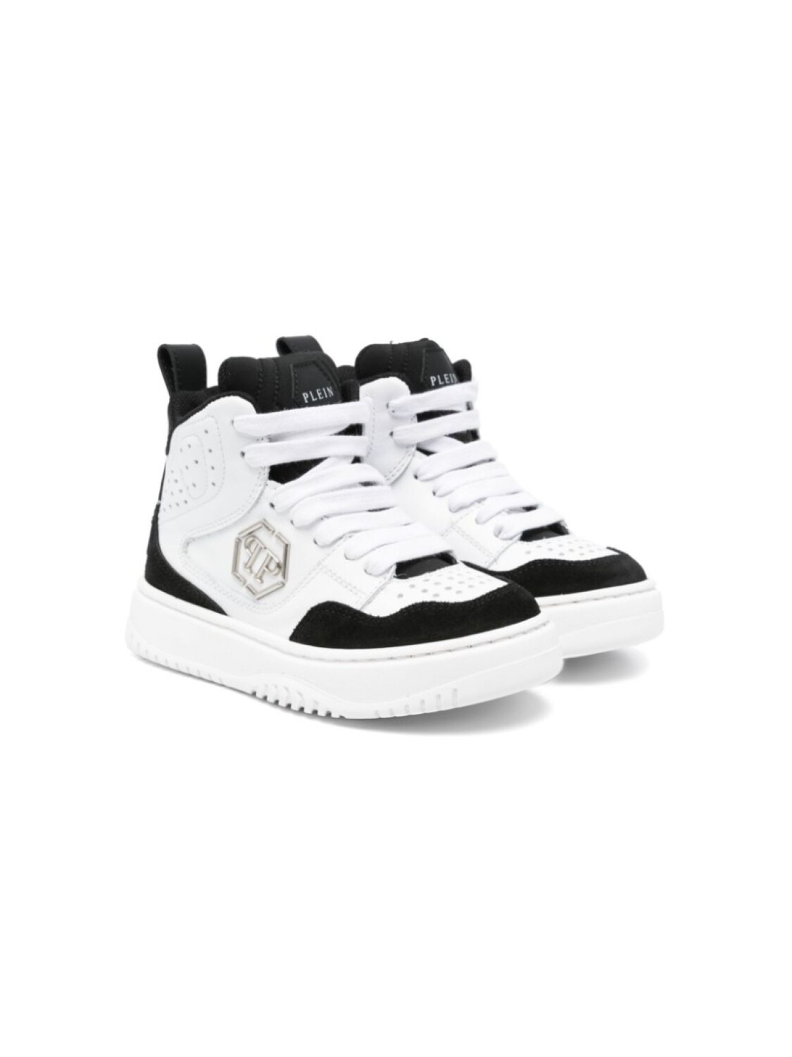 

Шестиугольные кроссовки Philipp Plein Junior, белый