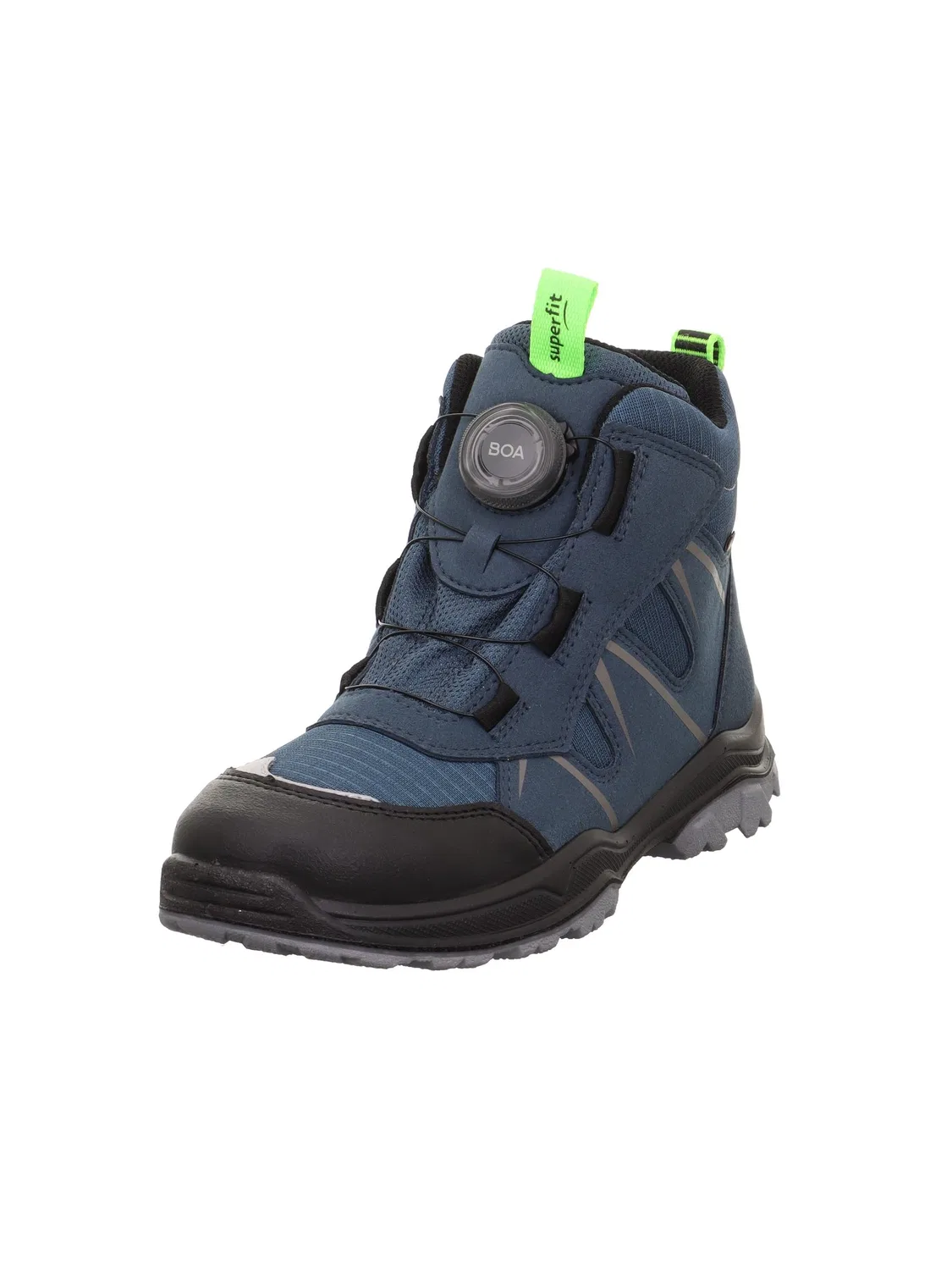 Детские кроссовки для мальчиков с мембраной Jupiter Leicht Gefütterte Gore-tex Superfit, Blu Verde Chiaro 8020