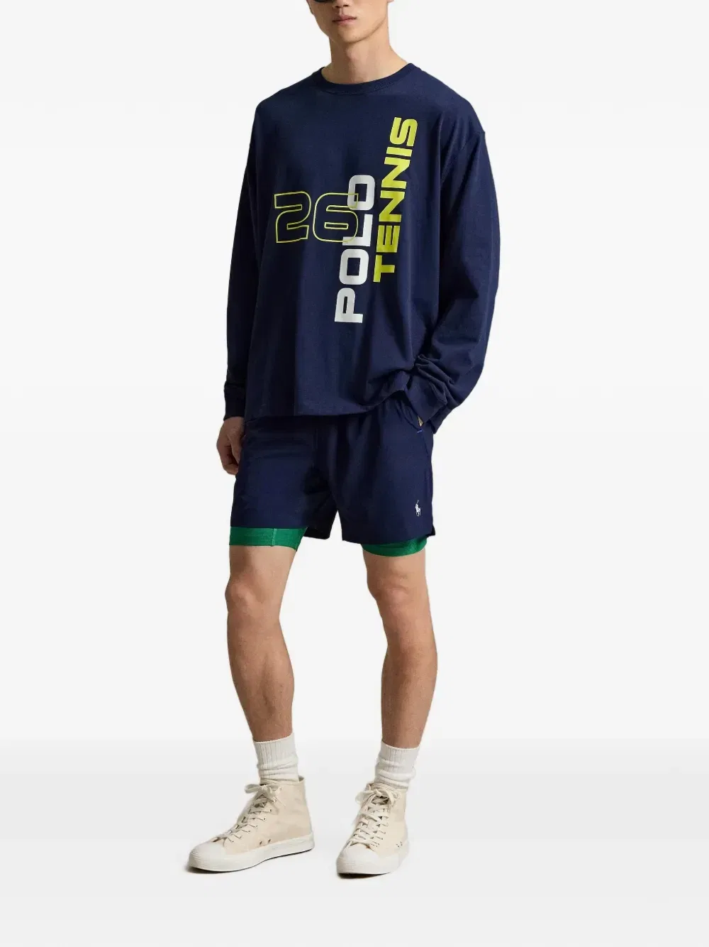 Шорты US Open POLO RALPH LAUREN, синий — фото 2