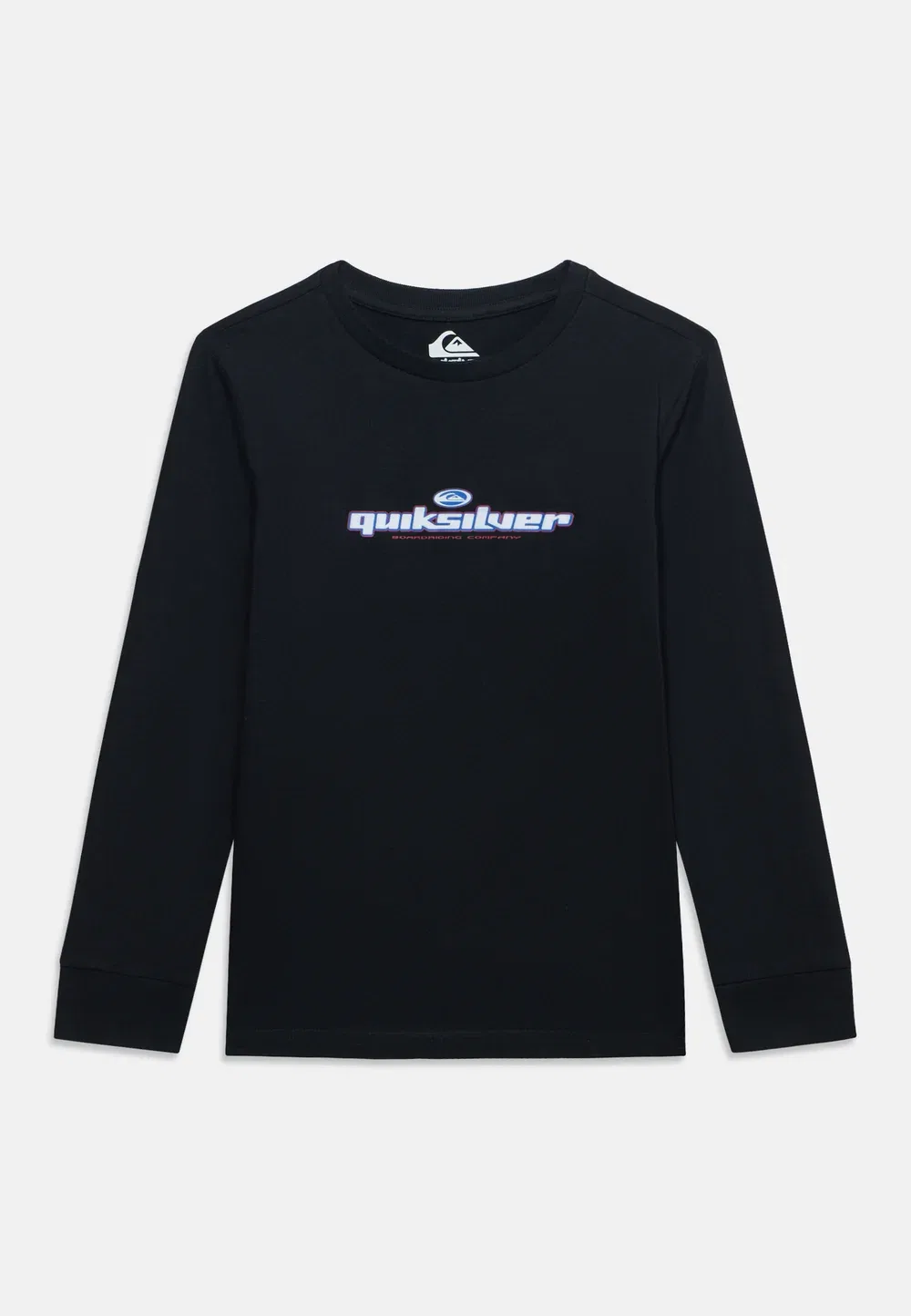 Бездельник - футболка с длинными рукавами Quiksilver, Black — фото 3