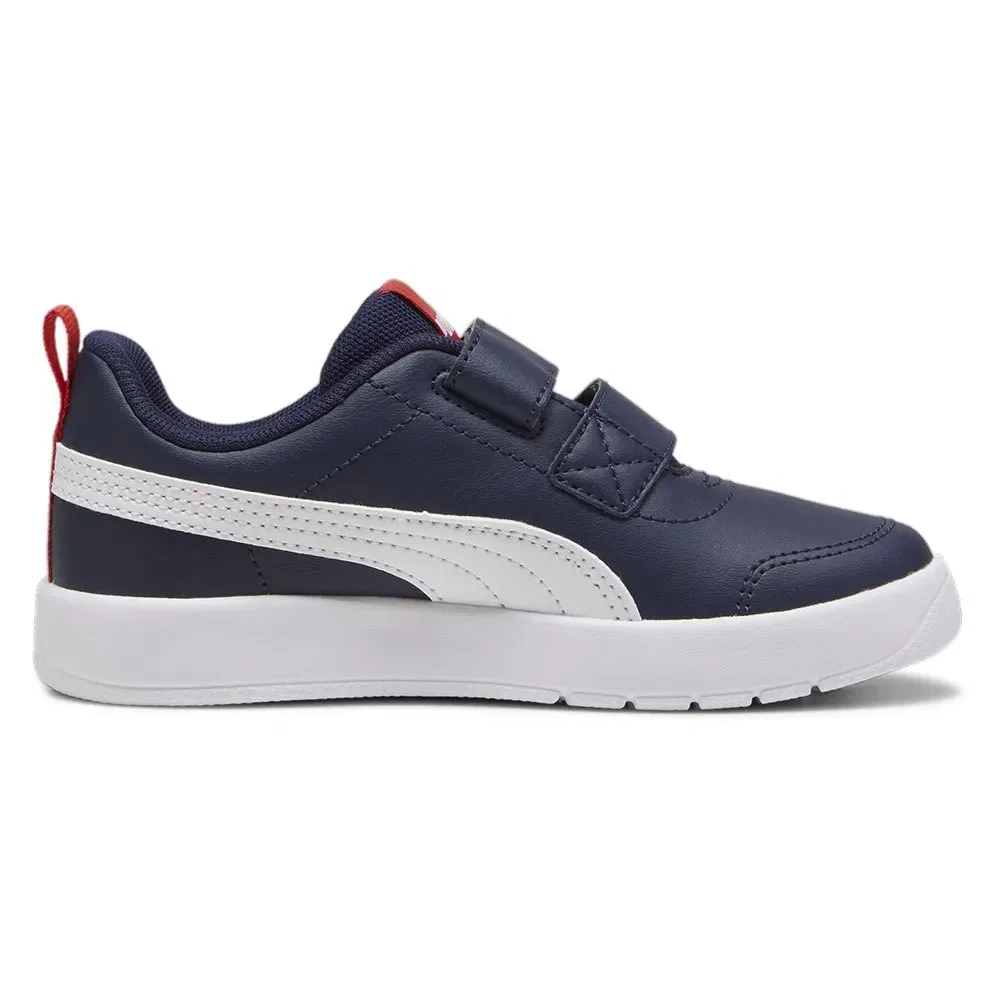 Детские кроссовки для девочек Courtflex V3 V PS Puma, Blue — фото 3