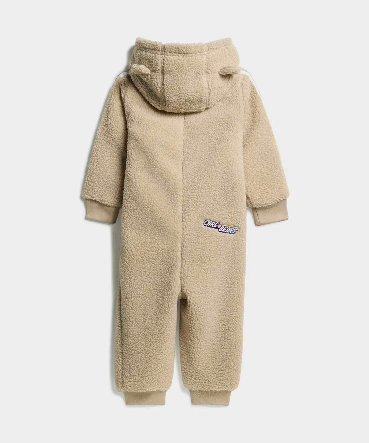 Детский комбинезон-слип с флисовой подкладкой Care Bear Adidas, Beige — фото 2