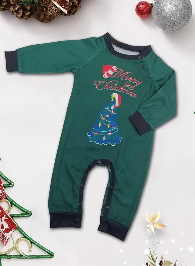 Боди-комбинезон с рождественским принтом Babyqlo