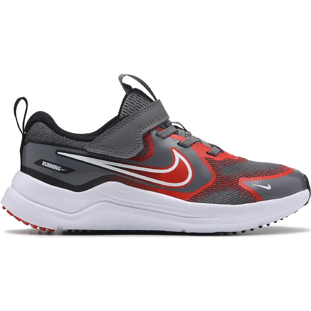 Детские кроссовки для бега Cosmic Runner Nike, Grey/Red — фото 2