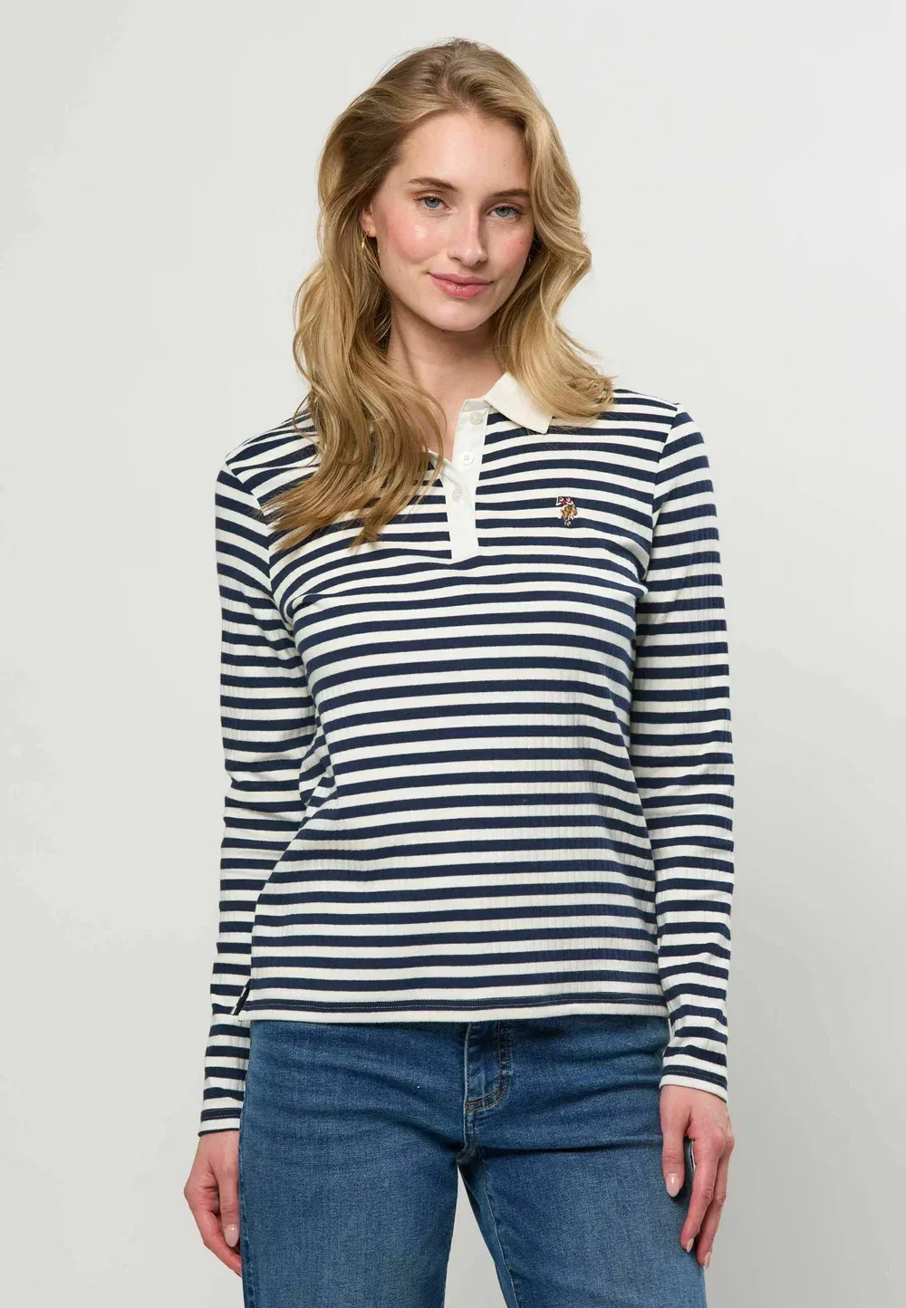 Поло Uwlone - рубашка поло U.S. Polo Assn., Dark Sapphire