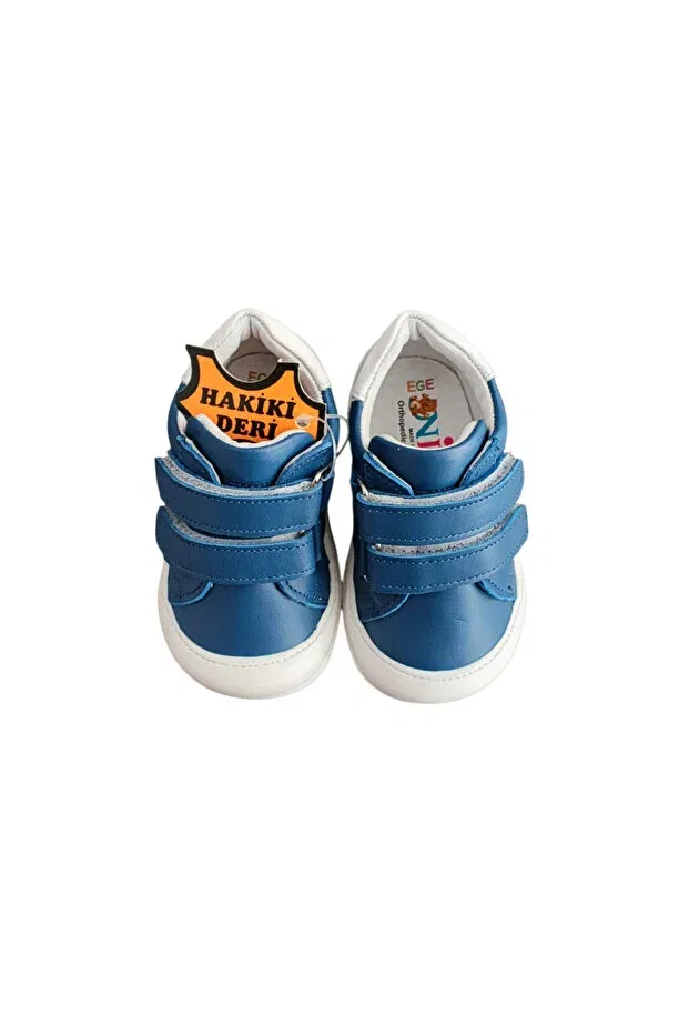 Детские туфли для мальчиков кожаные Alba Kids, Navy Blue