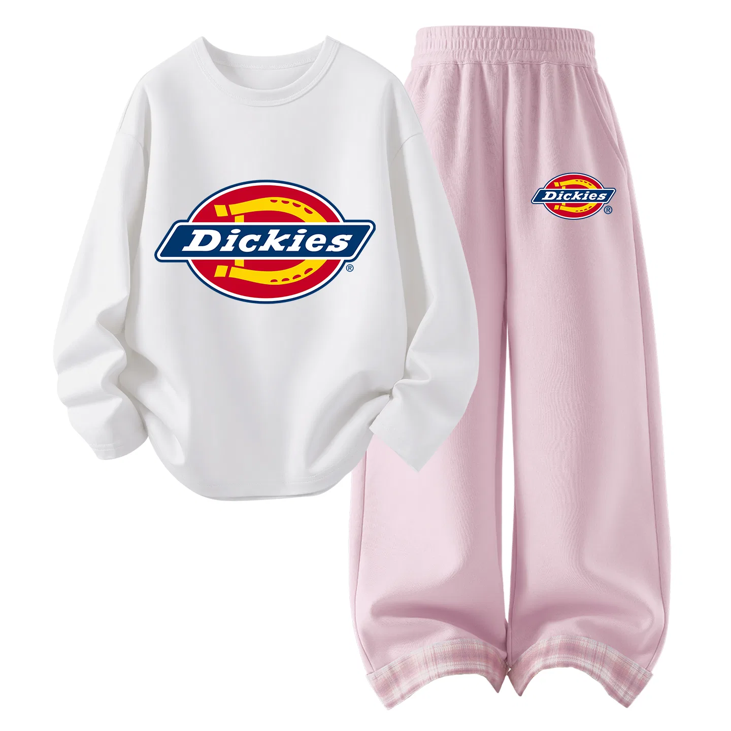 Детский комплект спортивной одежды с принтом Dickies, Cherry Blossom Pink