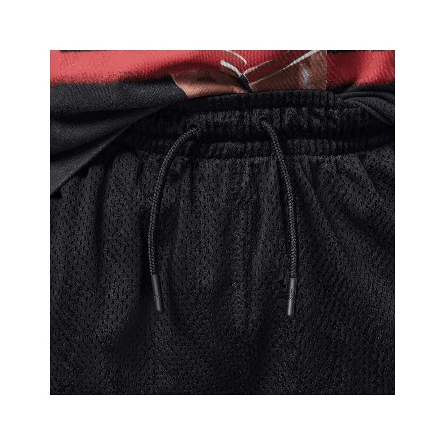 Детские спортивные шорты с сеткой Jordan Jdb Mj Baseline Mesh Short Nike, Красный — фото 4