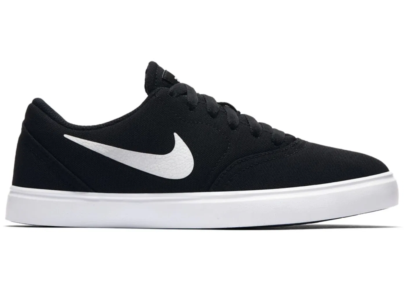 Детские кроссовки Performance Nike Check Canvas SB Nike, Black/White