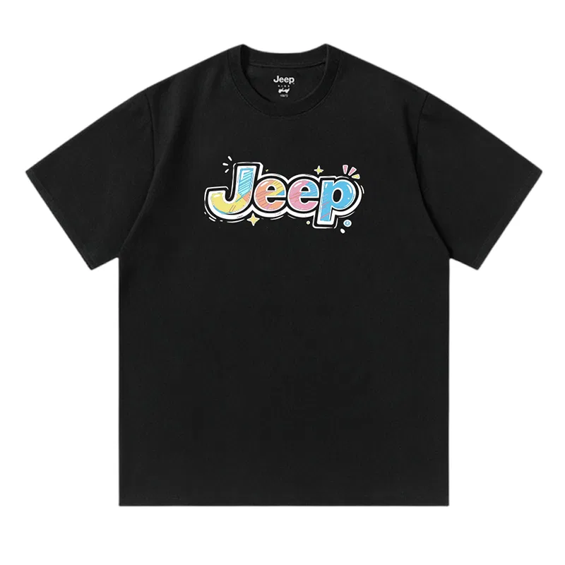 Детская футболка из плотного хлопка Jeep, Navy — фото 4