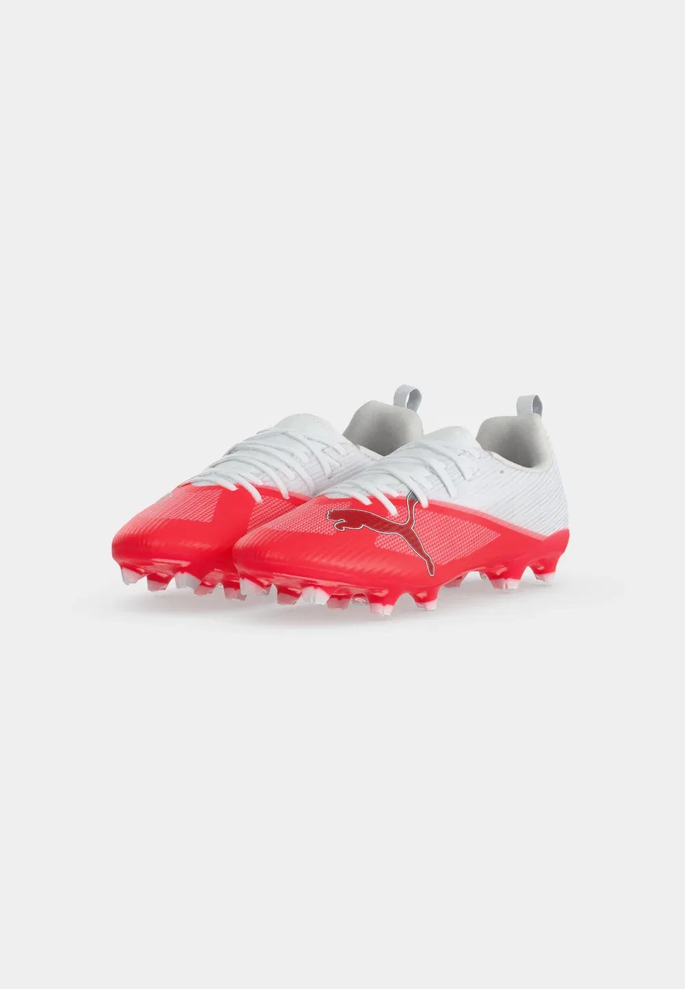 Футбольные бутсы Ultra 7 match fg/ag jr унисекс для искусственной травы Puma, Ultra Red/Black/White — фото 3