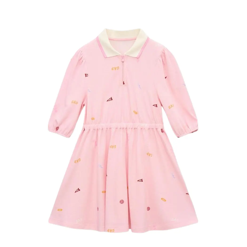 

GAP Детское платье розовое для детей 3–7 лет